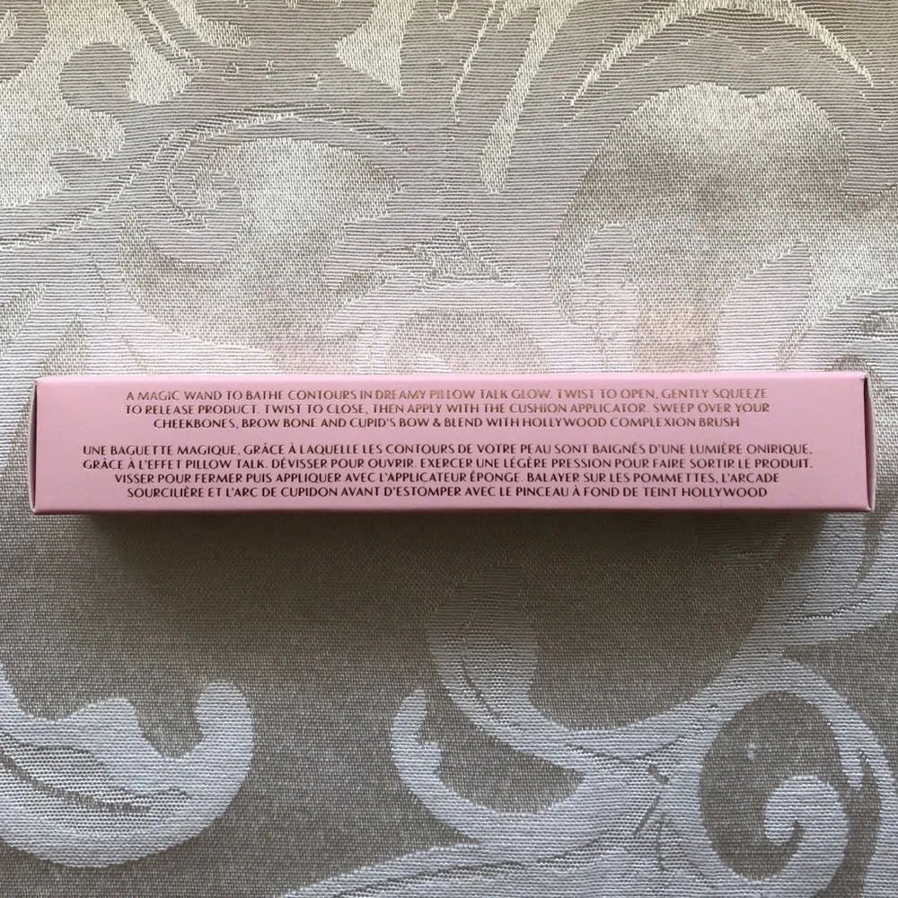 NIB Charlotte Tilbury Beauty Light Wand in Pillow Talk Original Full Size